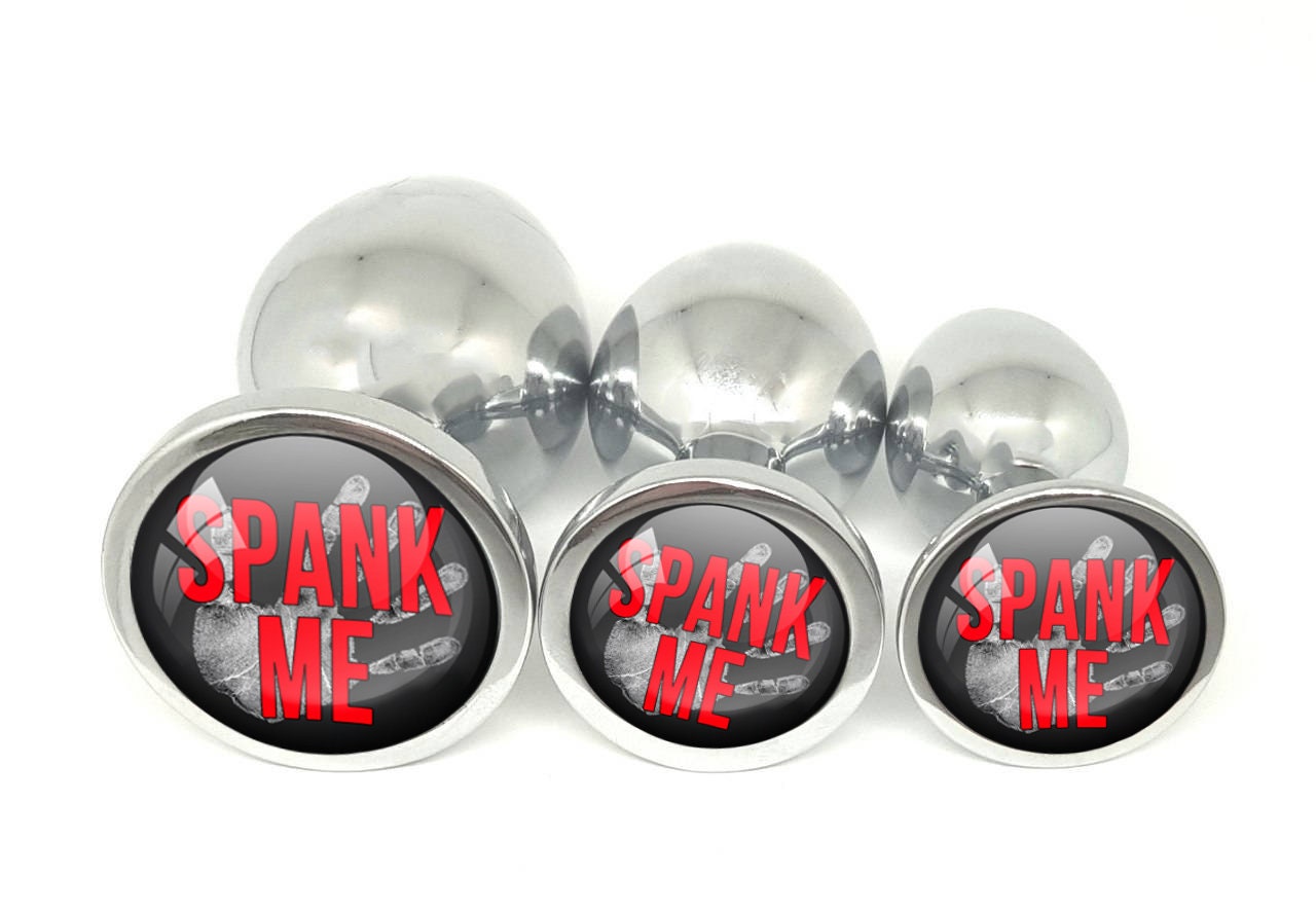 SPANK ME - Butt Plug in 3 sizes - ddlg BDSM hotwife hot wife shared vi –  Plug Emporium